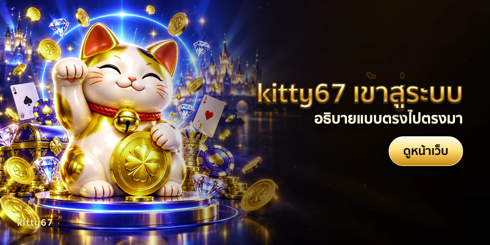 ภาพประกอบบทความ kitty67 เข้าสู่ระบบ — อธิบายแบบตรงไปตรงมา