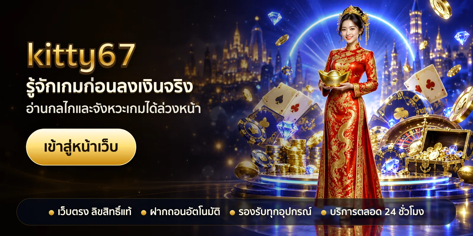 ภาพหัวเรื่องของ kitty67 ชุดที่ 1 — รู้จักเกมก่อนลงเงินจริง